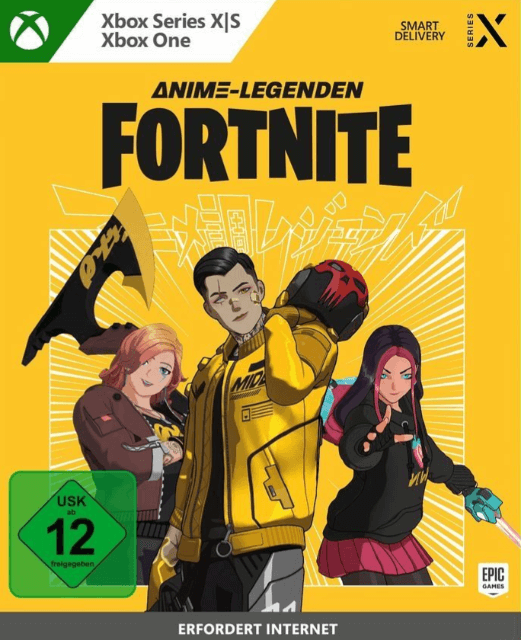 Fortnite: Anime Legends box art for Xbox Series X